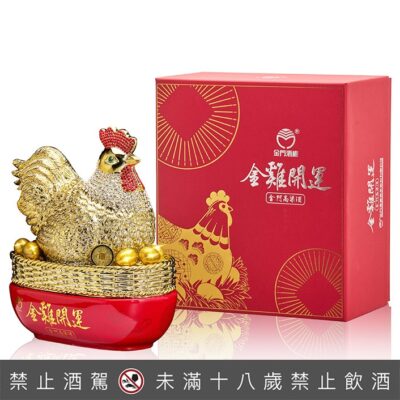 金雞開運58度金門高粱酒