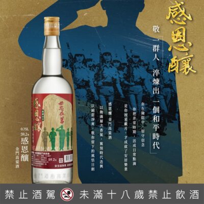 金門高粱酒感恩釀毌忘在莒(甲辰龍迎春囍)